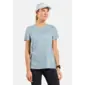 Odlo Zeroweight Engin Chill-Tec Hardloopshirt Korte Mouwen Lichtblauw Dames