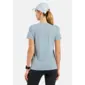 Odlo Zeroweight Engin Chill-Tec Hardloopshirt Korte Mouwen Lichtblauw Dames