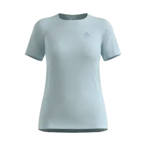 Odlo Essential Seamless Hardloopshirt Korte Mouwen Blauw Dames