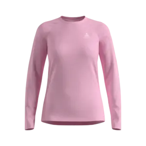 Odlo Essential Seamless Hardloopshirt Lange Mouwen Roze Dames