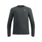 Odlo Essential Seamless Hardloopshirt Lange Mouwen Grijs Melange Heren