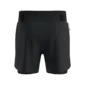 Odlo X-ALP Trail 6 inch 2-in-1 Hardloopbroek Kort Zwart Heren