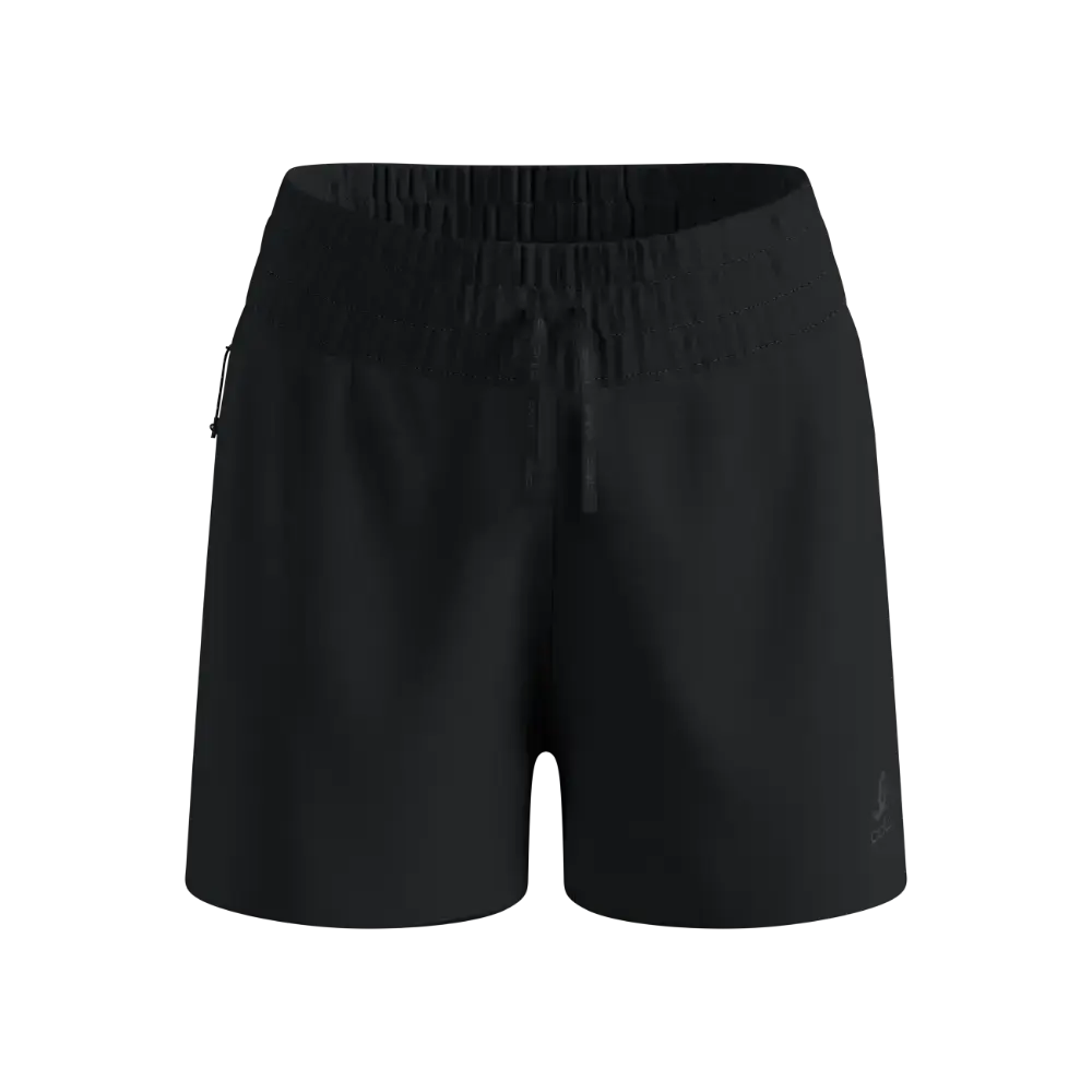 ODLO Zeroweight 3 inch 2-in-1 Hardloopbroek Kort Zwart Dames