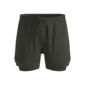 Odlo Zeroweight 5 inch 2-in-1 Hardloopbroek Kort Groen Heren