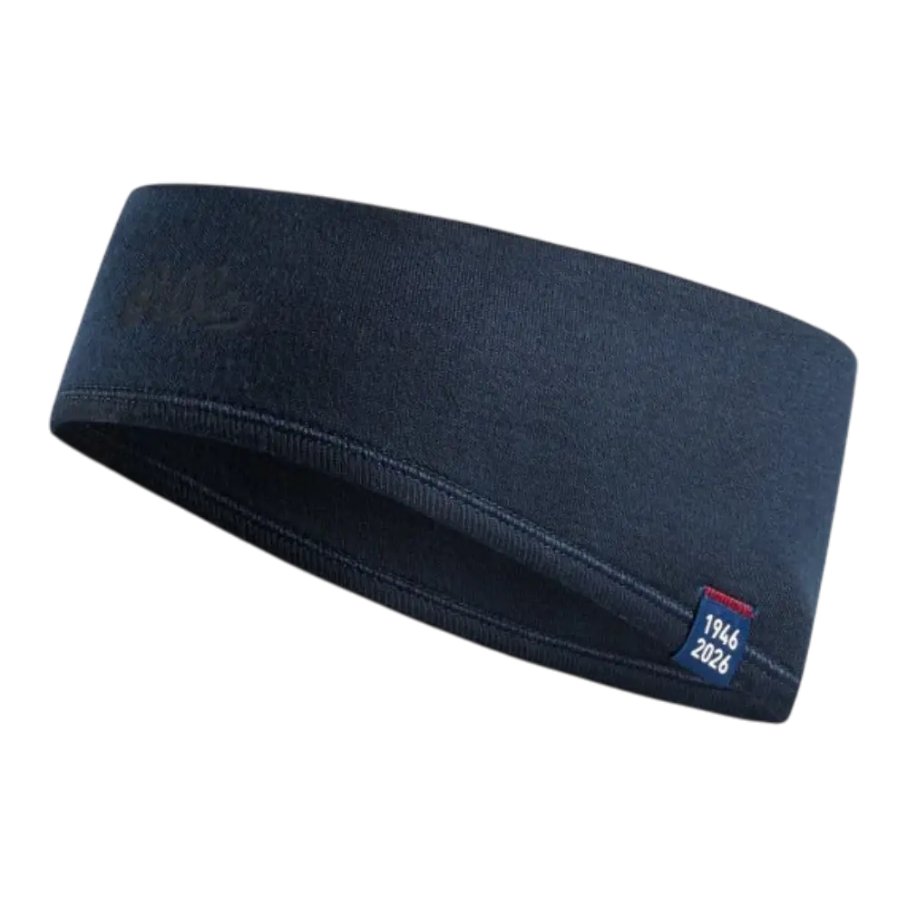 ODLO Merino Warm 80 Years Hoofdband Donkergrijs