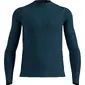 ODLO Seamless Performance Wool BL Crew Thermoshirt Lange Mouwen Blauw Heren — afbeelding 1