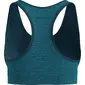 ODLO Seamless Medium Padded Sport BH Blauw — afbeelding 2