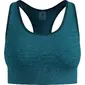 ODLO Seamless Medium Padded Sport BH Blauw — afbeelding 1