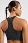 ODLO Seamless Performance Wool Medium Sport BH Zwart — afbeelding 2