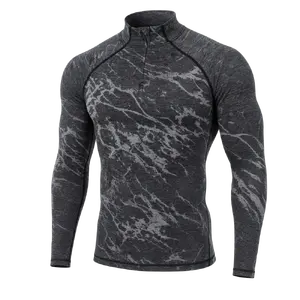 ODLO Performance Warm BL Turtle Neck Thermoshirt Lange Mouwen Grijs Heren