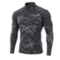 ODLO Performance Warm BL Turtle Neck Thermoshirt Lange Mouwen Grijs Heren — afbeelding 1