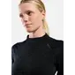 ODLO Performance Warm BL Crew Thermoshirt Lange Mouwen Zwart Dames — afbeelding 3