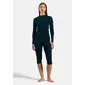ODLO Performance Warm BL Crew Thermoshirt Lange Mouwen Blauw Dames — afbeelding 2