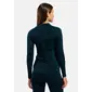 ODLO Performance Warm BL Crew Thermoshirt Lange Mouwen Blauw Dames — afbeelding 3