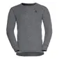 ODLO Performance Warm BL Crew Thermoshirt Lange Mouwen Grijs Melange Heren — afbeelding 1