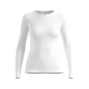 ODLO Performance Light BL Crew Thermoshirt Lange Mouwen Wit Dames