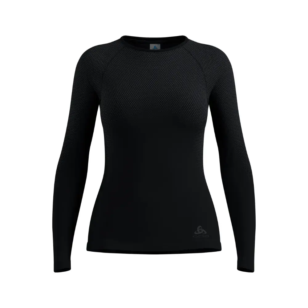 ODLO Performance Light BL Crew Thermoshirt Lange Mouwen Zwart Dames