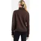 ODLO Essential Thermal Midlayer Hardloopshirt Lange Mouwen Bruin Dames — afbeelding 2