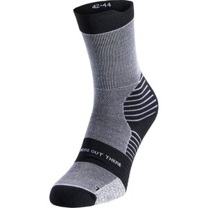 ODLO Performance Merino Trail Hardloopsokken Zwart/Wit