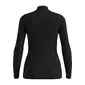ODLO Merino 260 BL Turtle Neck 1/2 Zip Thermoshirt Lange Mouwen Zwart Dames — afbeelding 2