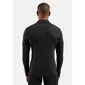 ODLO Merino 260 BL Turtle Neck 1/2 Zip Thermoshirt Lange Mouwen Zwart Heren — afbeelding 3