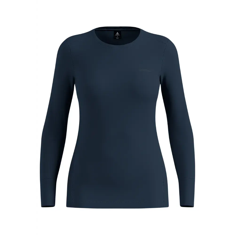 ODLO Merino 260 BL Crew Thermoshirt Lange Mouwen Donkergrijs Dames