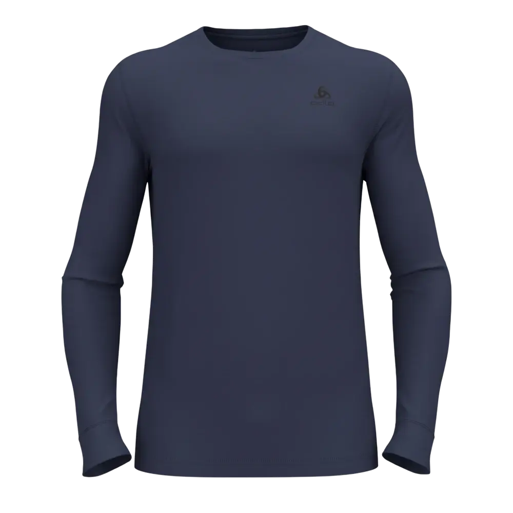 ODLO Merino 260 BL Crew Thermoshirt Lange Mouwen Donkergrijs Heren