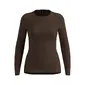ODLO Active Warm Eco Crew Neck Thermoshirt Lange Mouwen Bruin Dames — afbeelding 1