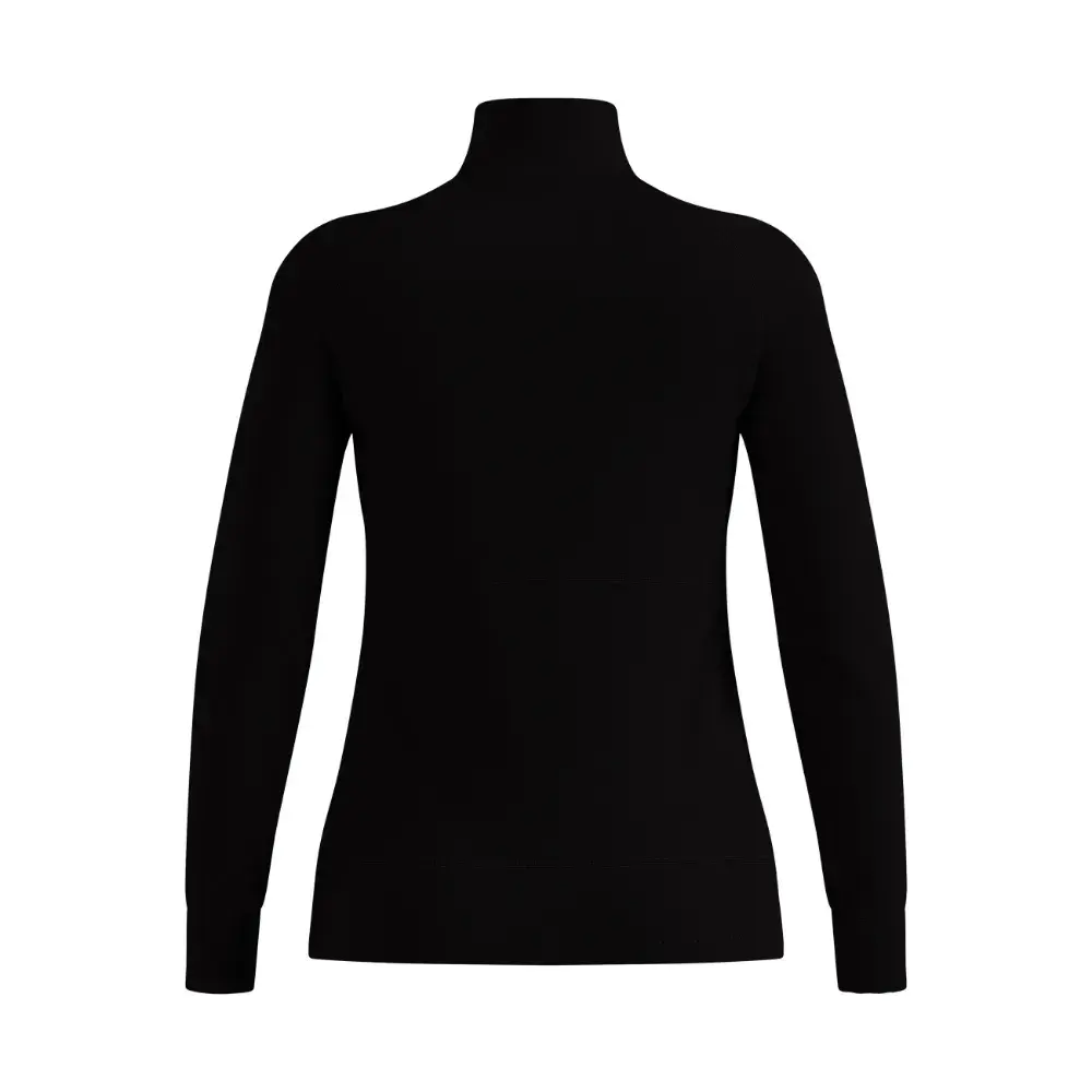 ODLO Active X-Warm BL Turtle 1/2 Zip Thermoshirt Lange Mouwen Zwart Dames