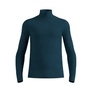 ODLO Active X-Warm BL Turtle 1/2 Zip Thermoshirt Lange Mouwen Blauw Heren
