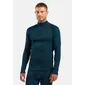 ODLO Active X-Warm BL Turtle 1/2 Zip Thermoshirt Lange Mouwen Blauw Heren — afbeelding 3