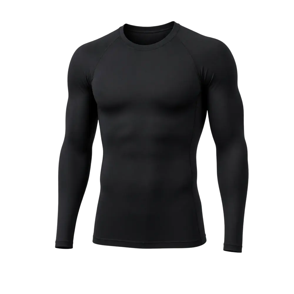 ODLO Performance Warm BL Crew Thermoshirt Lange Mouwen Zwart Heren