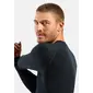 ODLO Performance Warm BL Crew Thermoshirt Lange Mouwen Zwart Heren — afbeelding 5