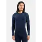 ODLO Performance Warm BL Crew Thermoshirt Lange Mouwen Donkergrijs Heren — afbeelding 2