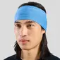 ODLO Polyknit Warm Eco Hoofdband Blauw — afbeelding 1
