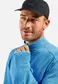 ODLO Thermal Midlayer 1/2 Zip Hardloopshirt Lange Mouwen Blauw Heren — afbeelding 4