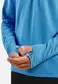 ODLO Thermal Midlayer 1/2 Zip Hardloopshirt Lange Mouwen Blauw Heren — afbeelding 5