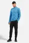 ODLO Thermal Midlayer 1/2 Zip Hardloopshirt Lange Mouwen Blauw Heren — afbeelding 7