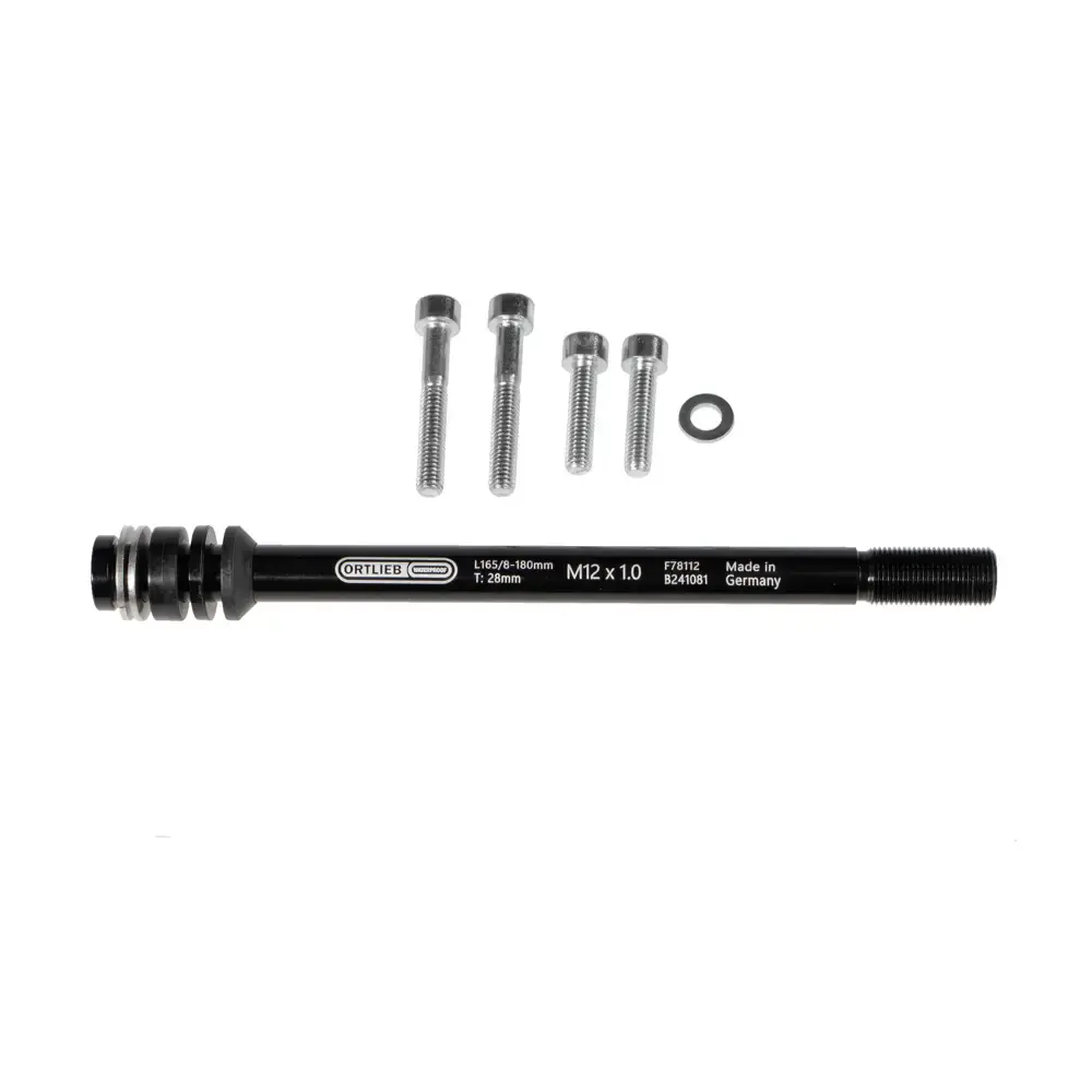 ORTLIEB Steekas M6-Connector 1mm Zwart