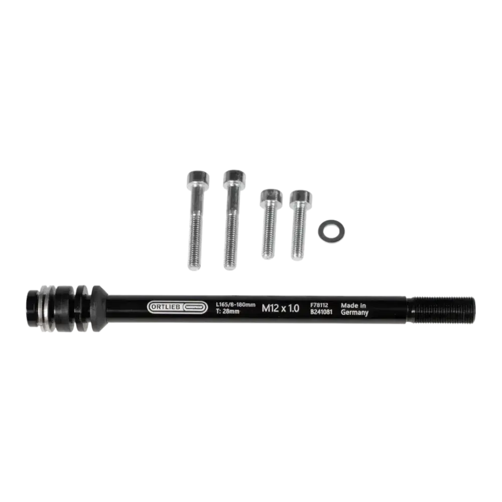 ORTLIEB Steekas M6-Connector 1mm Zwart