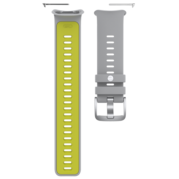 Polar Vantage V2 Polsband Grijs/Lime S-L