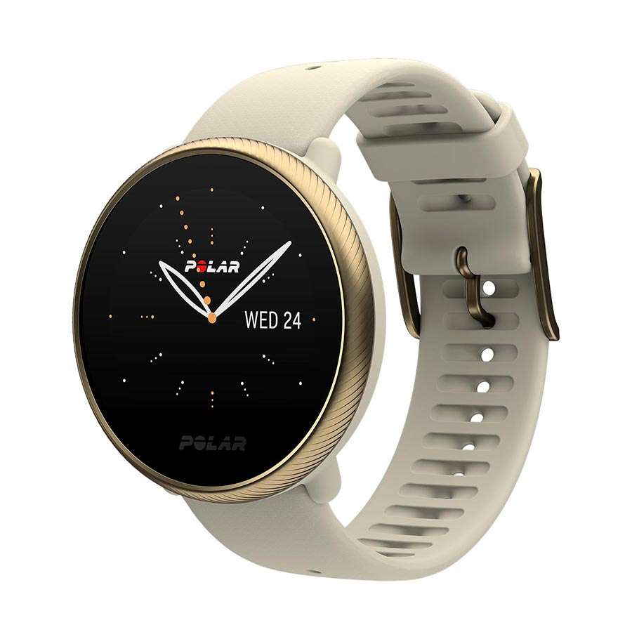 Polar Ignite 2 Sporthorloge Champagne/Goud S-L