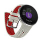 Polar Pacer Pro Sporthorloge Wit/Rood S-L
