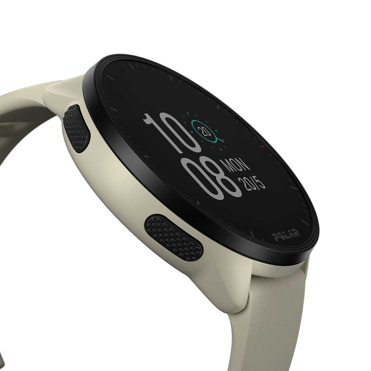 Polar Pacer Sporthorloge Wit S-L
