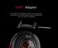 Polar Pacer / Pacer Pro Polsband 20mm Leer Zwart/Rood M/L