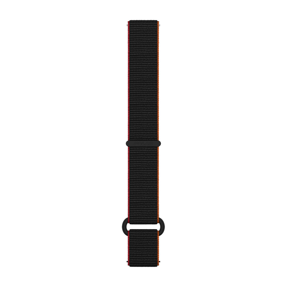 Polar Pacer / Pacer Pro Polsband 20mm Velcro Hook Loop Zwart/Oranje M/L