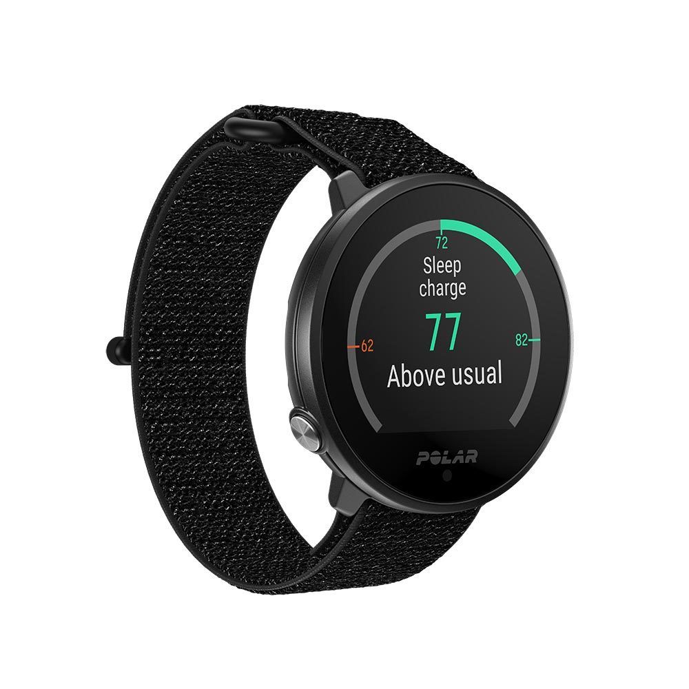 Polar Unite Fitnesshorloge Hook&Loop Zwart M-L