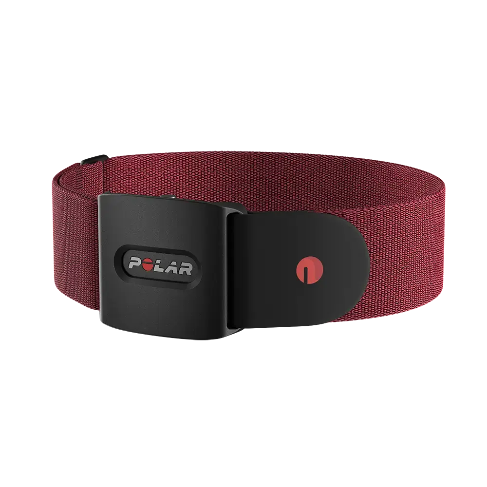Polar Verity Sense OHR Donkerrood M-XXL
