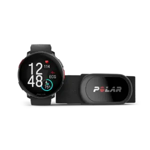 Polar Vantage V3 HR Sporthorloge Zwart/Zwart S-L