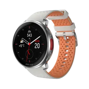 Polar Vantage V3 Sporthorloge Zilver/Oranje S-L
